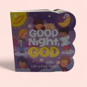 Little Sunbeams God Night God Flip A Flap Baby Toddler Board Book Bedtime Story
